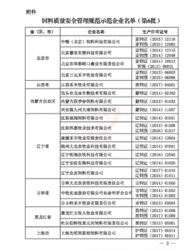 又有72家饲料企业被农业部评为示范企业！看看都有谁！_副本.png