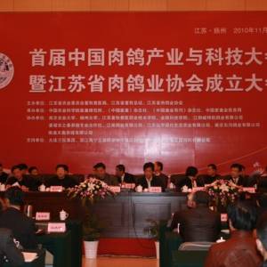 江苏省肉鸽业协会成立大会成功召开