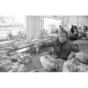 雪后运输困难猪肉价小幅上涨