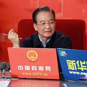 温家宝与网友互动 关注肉价蛋价