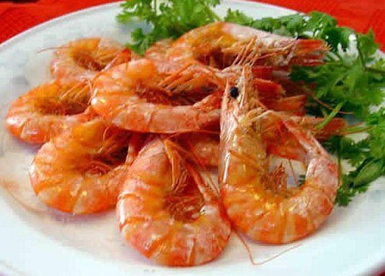 美味的南美白对虾