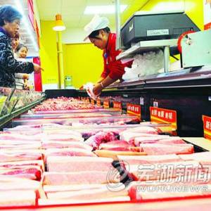 腌制季节到来 猪肉价格上涨