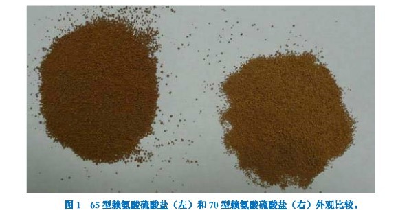70%的赖氨酸硫酸盐的营养指标