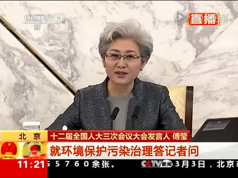 两会发言人傅莹：食品安全是天大的事