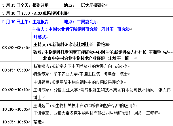 2015中国畜牧生物科技大会